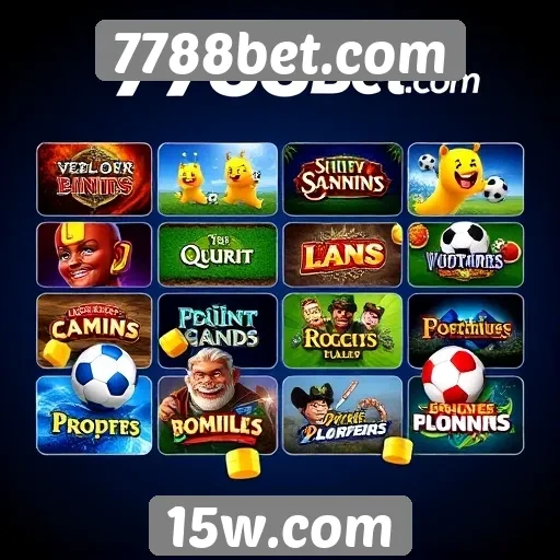 Variedade de jogos em 7788bet.com